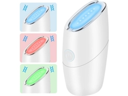 Massajador Facial Led De 3 Cores Vibração Dispositivo Facial De Microcorrente Beleza Facial Do Pescoço Massajador Facial E Pescoço Para Yizhood