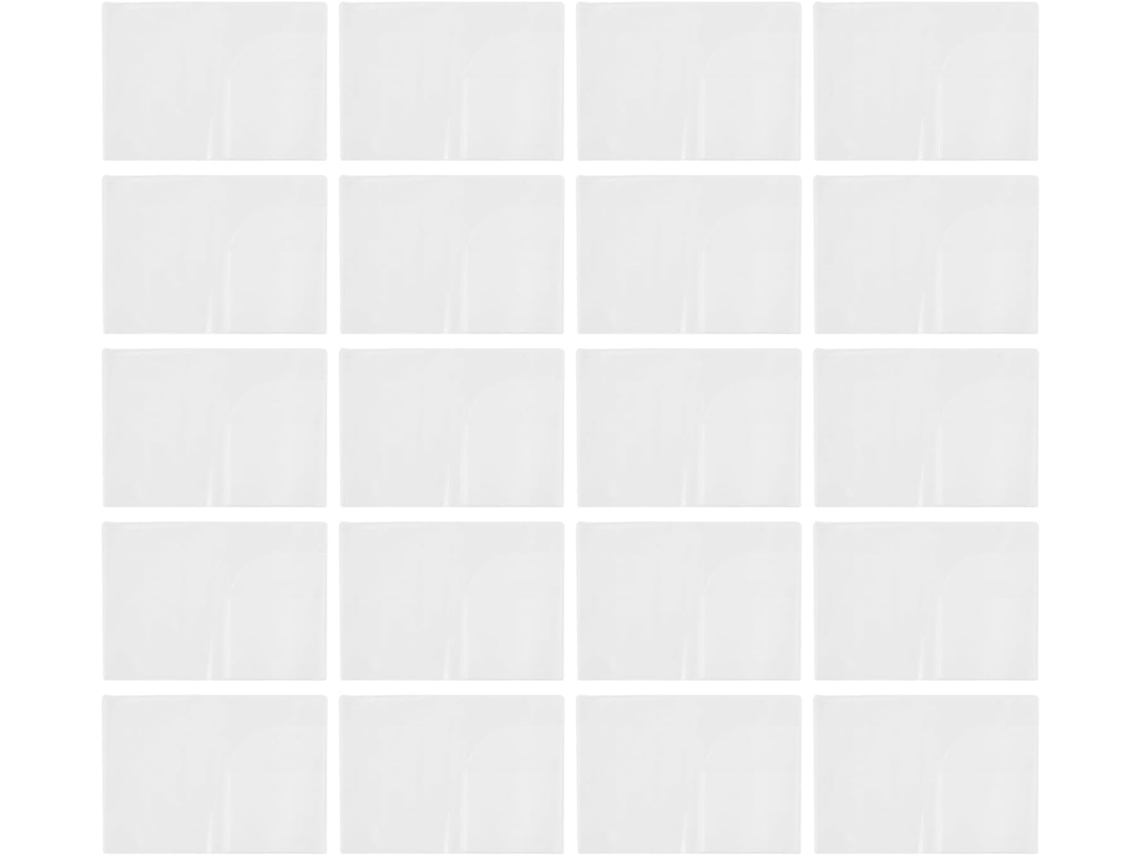 Pacote Com 30 Porta-passaportes Transparentes E Impermeáveis Em Pvc Com Compartimentos Para Cartões.