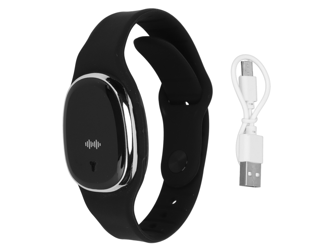 Pulseira Repelente de Mosquitos EOOCOO (repelente de Mosquitos Ultrassônico com Display de Hora)