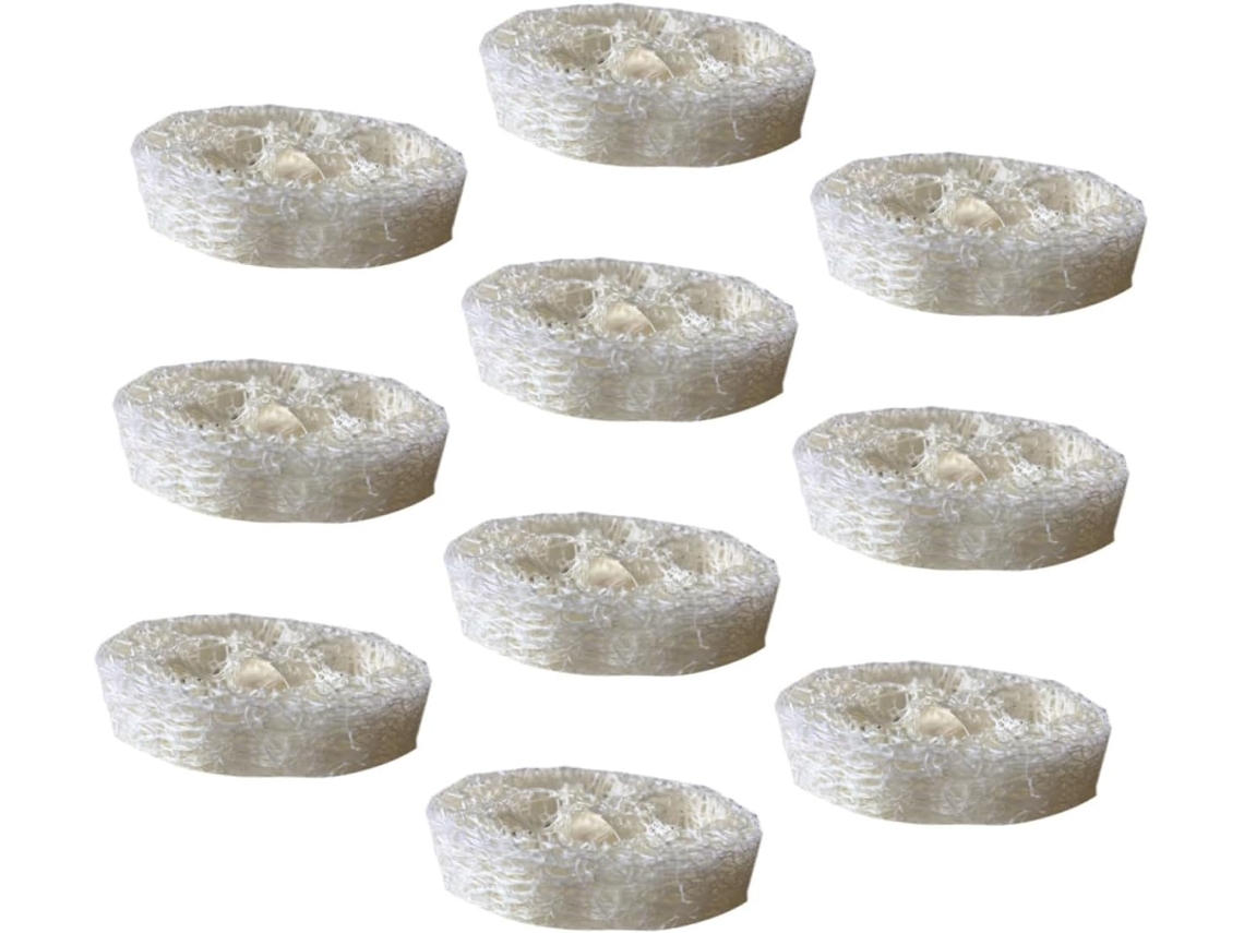 Conjunto De 10 Esponjas De Limpeza Para Cozinha Com Design Ref. 1060