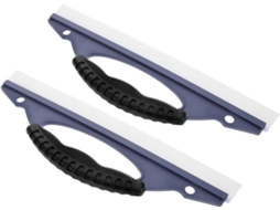 Rodo Azul Em Abs E Silicone Para Vidros De Carro