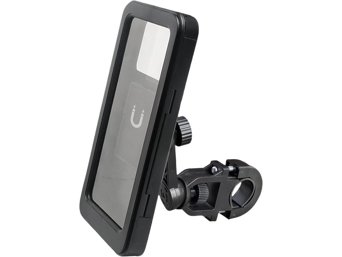 Suporte Universal para Celular em Motocicletas, Compatível com Guidões de Motos e Veículos Elétricos JYTGALX (preto)