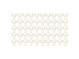 50 Clipes de Papel em Forma de Cabeça de Cervo Divertido, Leve, Inovador, Dourado e Bonito para Escritório, Lar e Escola
