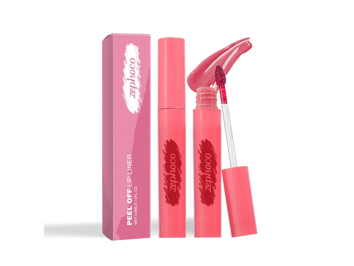 Brilho Labial Matte Rosa com Fórmula Removível para Lábios Impecáveis LAXISCREED