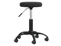 Vidaxl Cadeira De Jantar Veludo Preto