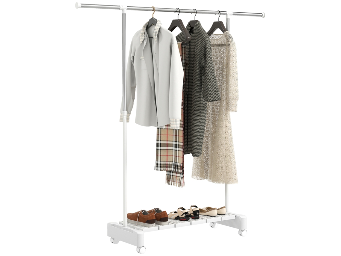Varal de Roupas Ajustável, Expansível, 6 Prateleiras, 15kg, SOLENNE VALEURS