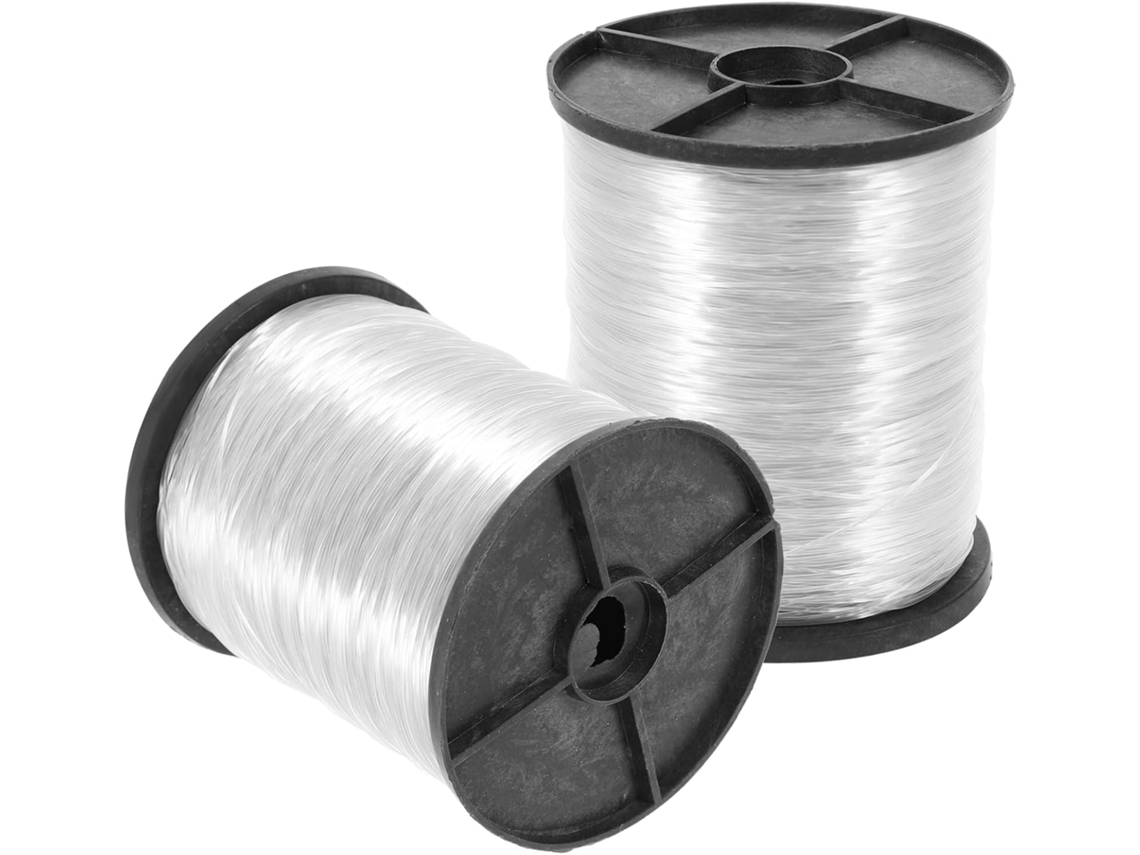 Ganchos de suspensão transparentes para portas, paredes e drywall, com tiras duplas e macramê de banho em nylon.