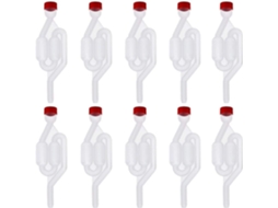 10 Peças Válvulas de Exaustão para Fermentação 17010Mm ZMDECQNA