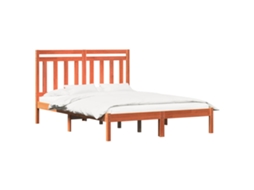 Estrutura da Cama Marrom Cera 205,5 X 145,5 X 100 Cm MAISON EXCLUSIVE