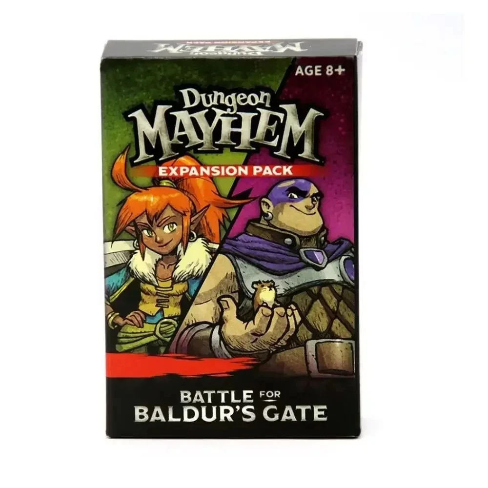(expansão De Masmorra) Baldur's Gate Dungeon Chaos Jogo De Tabuleiro Jogo De Cartas Monster Frenzy (versão Em Inglês)