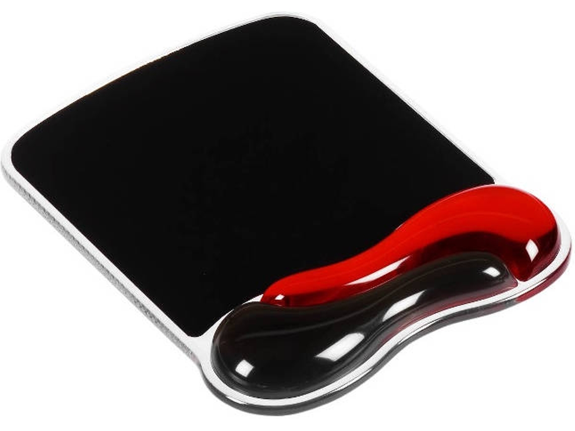 Tapete de Rato KENSINGTON Tapete para rato Duo Gel em vermelho/cinzento