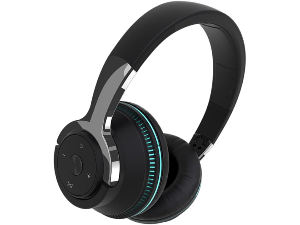 De Ouvido Sem Fio Com Luzes Coloridas E Alto Falantes Estéreo Dinâmicos De Grande Porte Para Pc, Laptop, Tablet E Gokoco