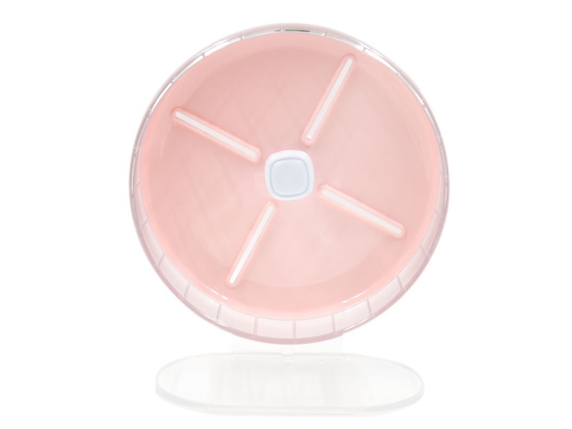 Roda Para Hamster De 20 Cm Super Silenciosa Com Base Ajustável E Peça Essencial De Acessório Para Gaiola De Hamster, Gerbilos E Anões