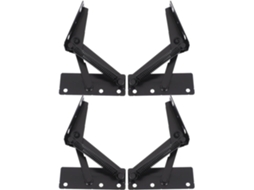 2 Pares De Dobradiças Mola Para Cama Dobrável, Dobradiças Ocultas Para Portas De Armário