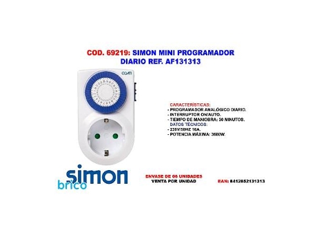 Simon mini programador diario af131313
