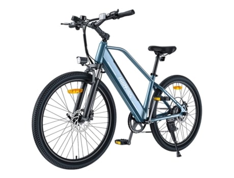 Bicicleta Elétrica Hillmiles Miletrail 1 250w 36v 13ah 25km/h Freios A Disco Hidráulicos Suspensão Dianteira Garfo Azul