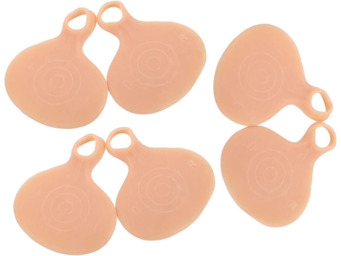 Conjunto De 3 Pares Palmilhas Para Calcanhar, Antepé E Metatarsais Para Alívio Da Pressão Em Calçados Femininos