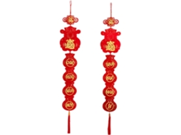 Ano Da Serpente, Decoração Com Dístico Chinês, Ornamentos Em Dístico |