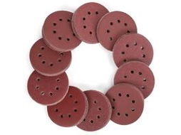 Disco De Lixa De 125 Mm Com 8 Furos, Grão 60, 80, 100, 120, 150, 180 Slowmoose
