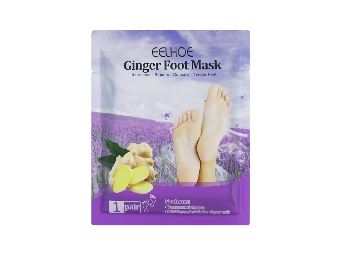 Máscara de Pés com Gengibre, Nutritiva e Hidratante para Cuidados Especiais LAXISCREED