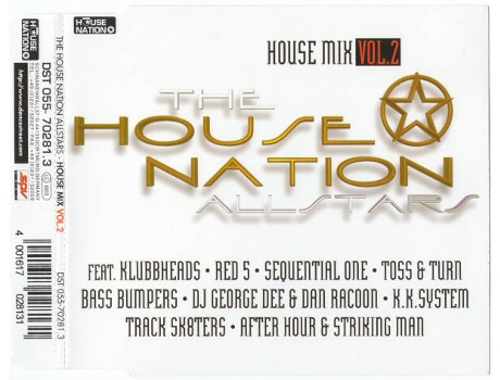 Cd The House Nation Allstars - House Mix Vol 2 House Nation