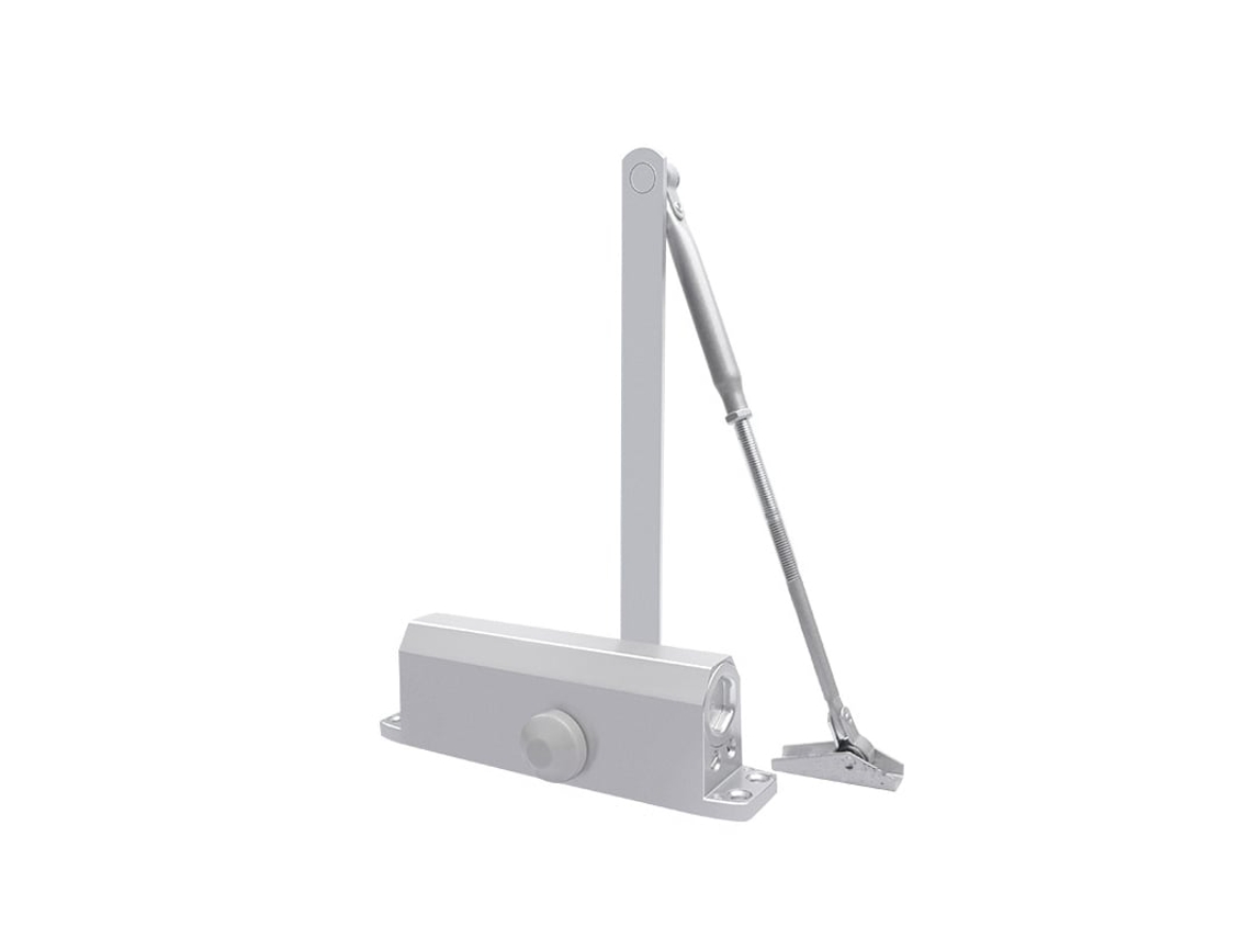 Fechadura De Porta Com Posicionamento - Fechamento Controlado Silver M
