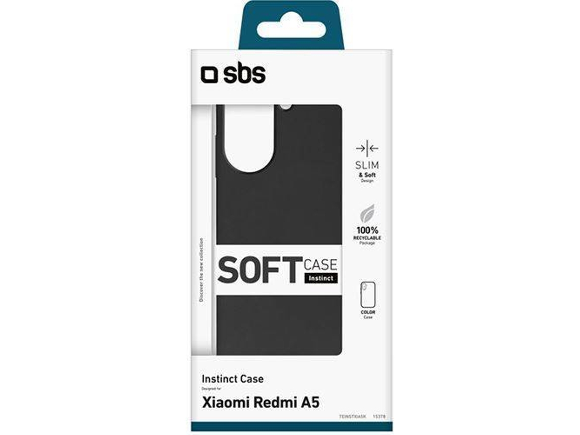 Capa SBS Instinct para Xiaomi Redmi A5 (Preto)