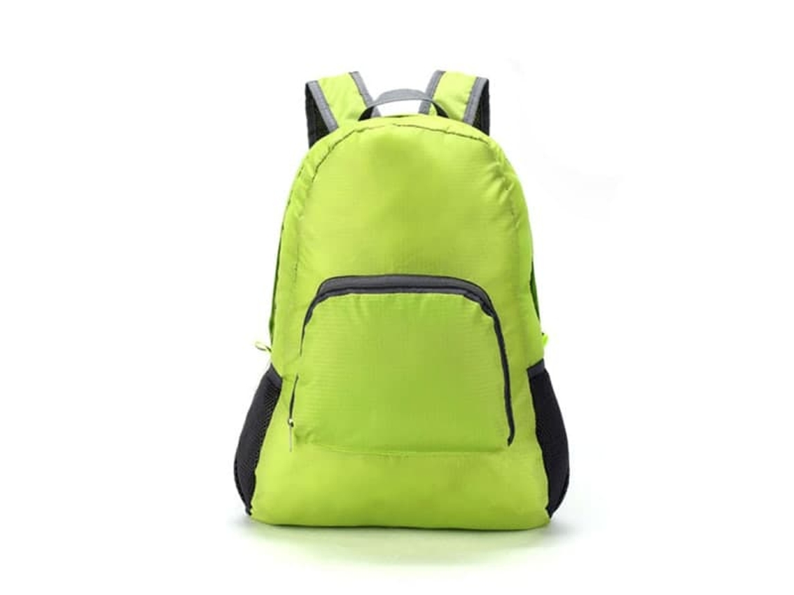 Mochila Dobrável Impermeável Para Caminhadas, Para Viagens, Na Cor Verde, Para Transporte E Organização Prática Dos Artigos Indicados
