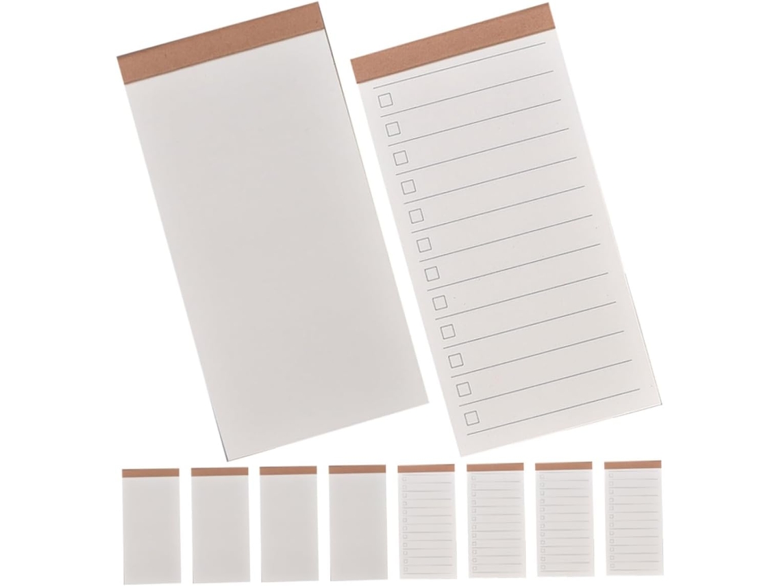 De Notes À Lâcher Non Datés Planificador Portátil Para Et Bureau Bloco De Notas Tâches Quotidienne
