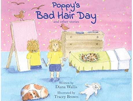 Livro Poppys Bad Hair Day de Diana Wallis (Inglês)