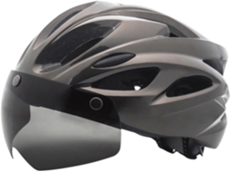 Capacete de Ciclismo HARILLA com viseira removível para adultos
