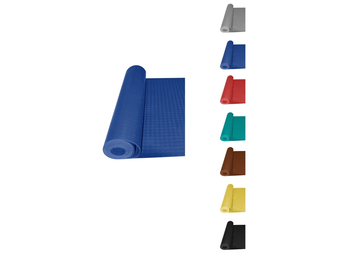 Jardin202 - Alfombra Caucho Antideslizante 10x1m - Punto Moneda - Colores Azul |  (azul)