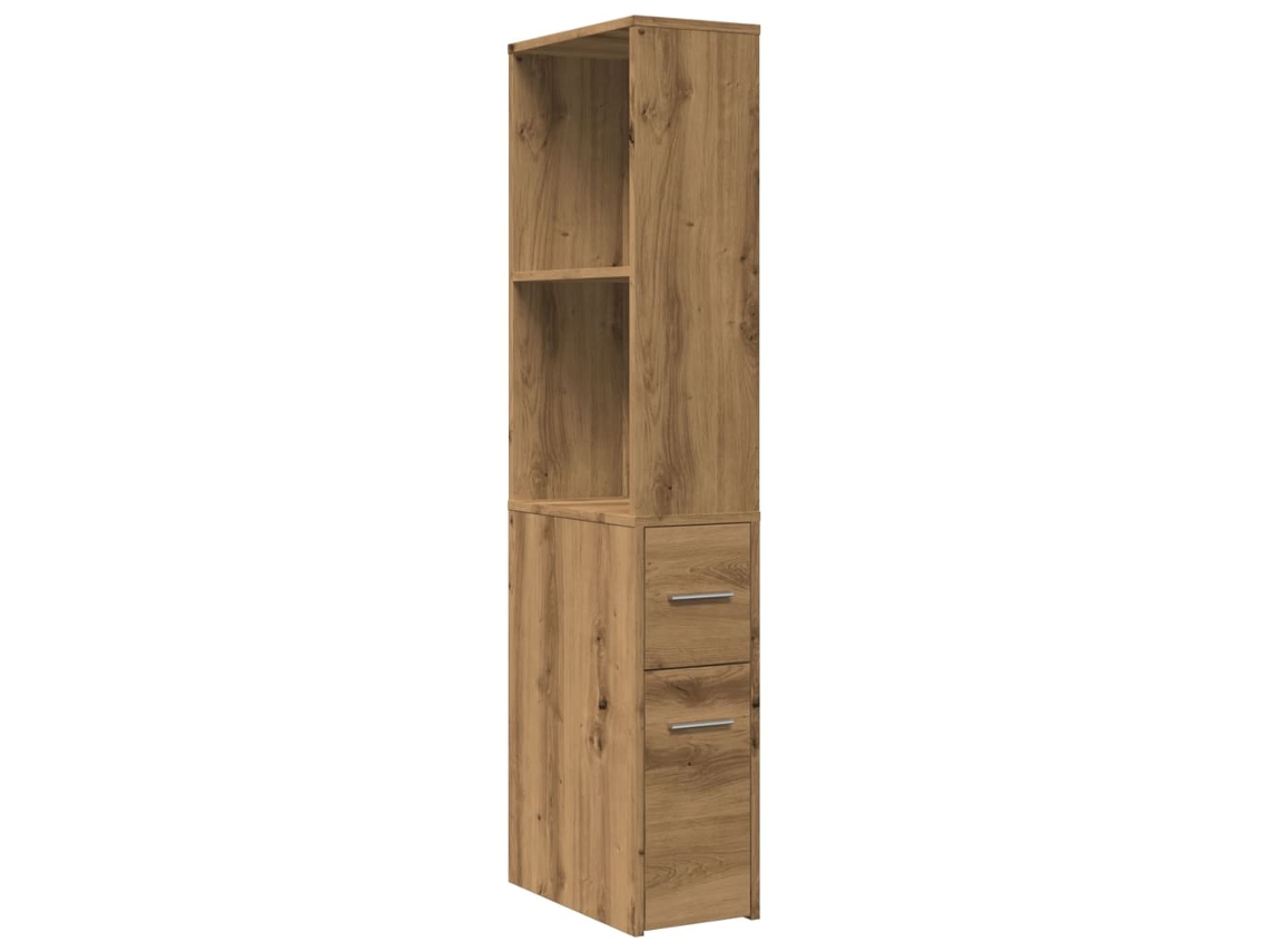 Narrow Bathroom Cupboard, Narrow Bathroom Cupboards Vidaxl Marrom Madeira Processada (n/a)