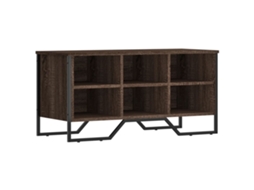 Sapateira Derivados de Madeira Carvalho Castanho MAISON EXCLUSIVE 90x38x45,5 cm