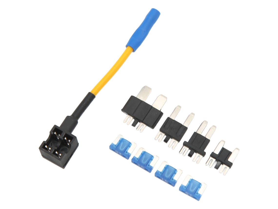 Suporte De Fusível De Lâmina Para Carro Adaptador De Circuito Adicional Kit 14awg 32v
