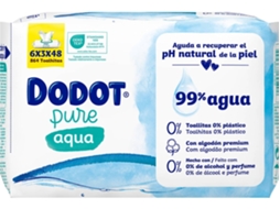 Toalhitas DODOT Aquapure 0 Plástico (Outlet Caixa Aberta - 864 un)