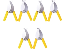 Tesoura De Poda Manual De 6 Peças Para Jardinagem