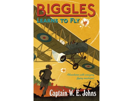 Livro biggles learns to fly de w e johns (inglês)