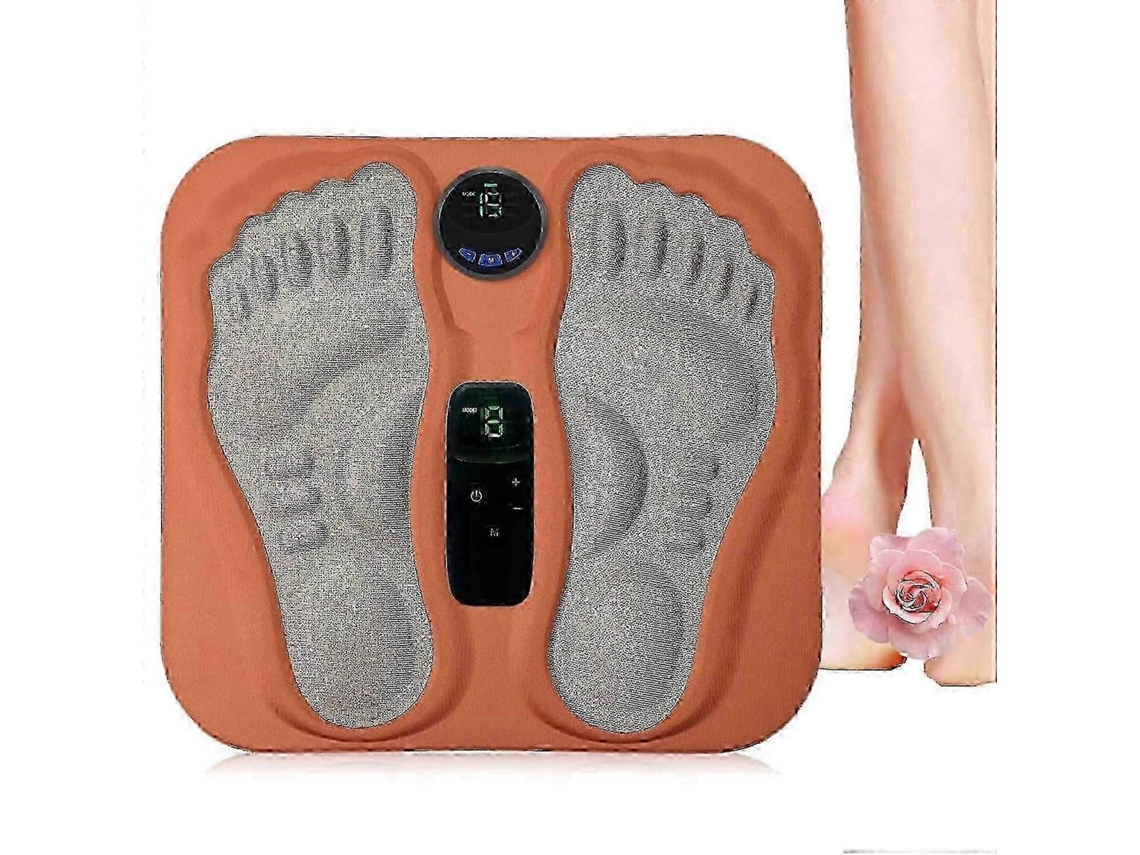 Massageador De Pés Hermhoffer Pro, Orthoback Renerv 3d Regenerative Ems Treatment, 15 Níveis Intensidade E 6 Modo S.