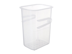 Organizador para Porta Lateral de Geladeira Transparente | S/MARCA