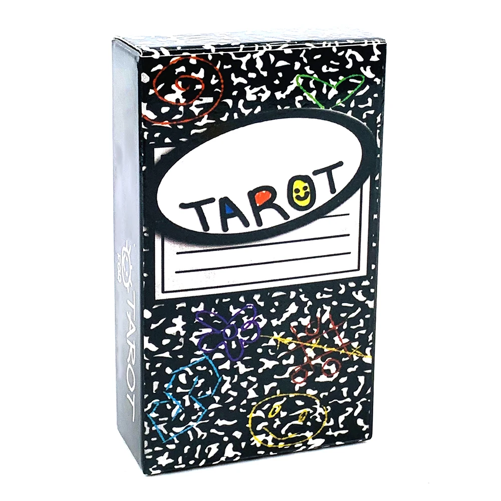 Baralho de Tarot de 78 Cartas para Iniciantes Cartas Oráculo MDUG (versão em Inglês)