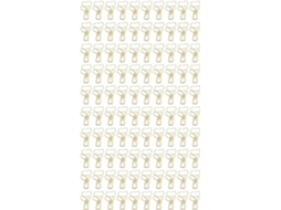 100-clipes De Papel Em Formato Coração Com Cauda Longa, Design Vazado Em Ferro E Metal, Mini Clipes Divertidos