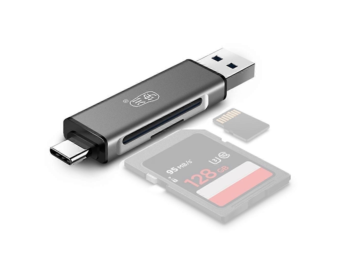 Lurelia Leitor De Cartões Usb-c/usb 3.0 Sd/tf, Até 5 Gbps