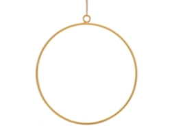 Laxiscreed Círculo Floral Artificial Grande Com Argola Para Pendurar E Corda De Linho