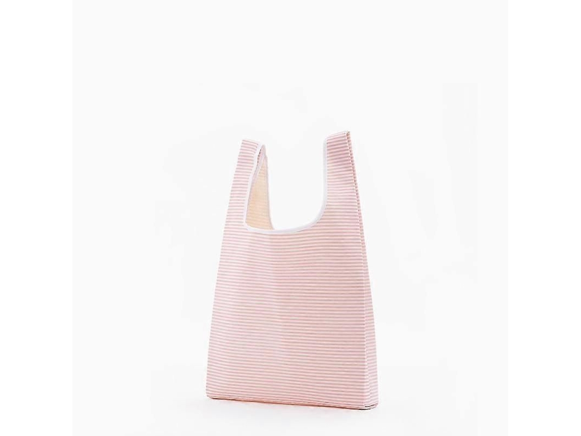 Sacola de Compras Unissex, Ecológica, Reutilizável, de Poliéster, Dobrável, com Estampa Criativa Coreana Multicolorida. GOKOCO