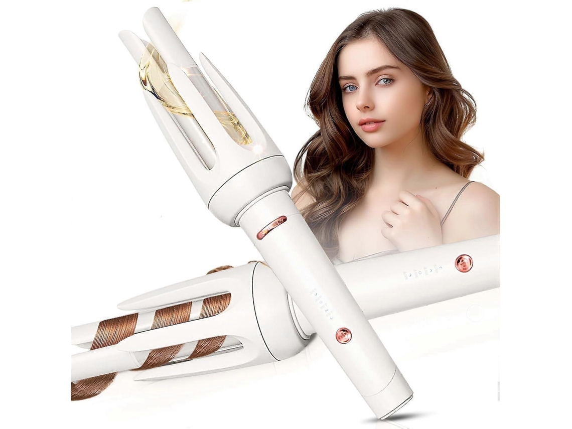 Modelador de Cabelo Automático, Chapinha com 4 Temperaturas e 3 Temporizadores, Desligamento Proteçã o Anti queimaduras Anti emaranh GOKOCO
