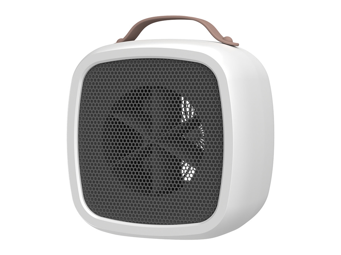 Mini Aquecedor Ventilador Elétrico Portátil Aquecimento Rápido P/ Casa Trabalho Classe G ZYBLSSBB