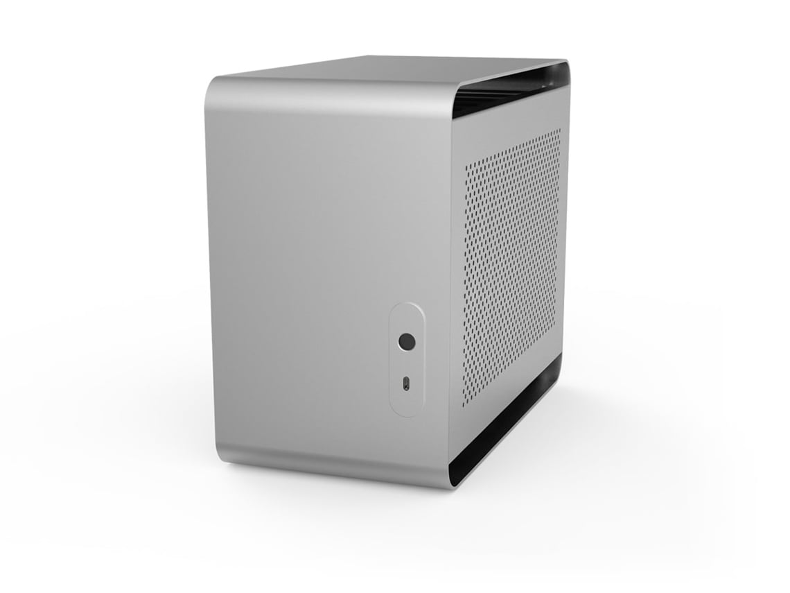 Caixa de PC STREACOM (Mini-DTX,Mini-ITX - Prateado)