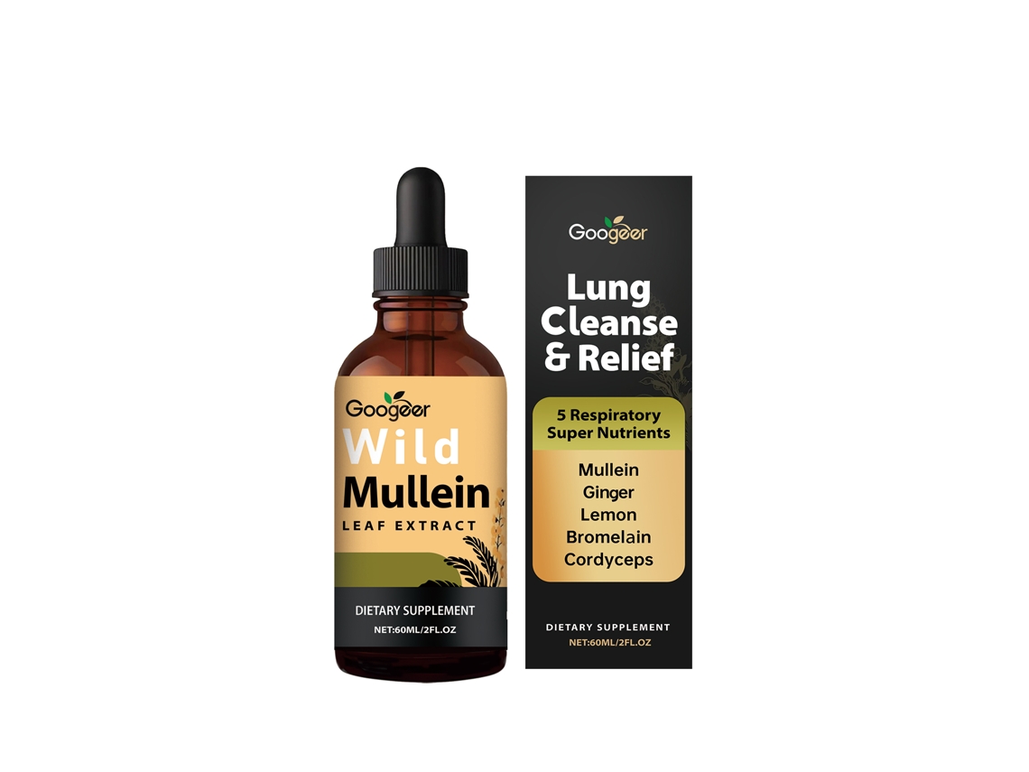 Gotas de Verbena e Mullein para Bem estar Respiratório Natural LAXISCREED