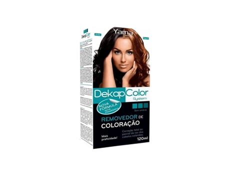Removedor de coloração Dekap Color YAMA Ativador + Removedor (2x60 ml)